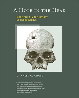 Cover image for Charles G. Gross's "A Hole in the Head: More Tales In the History of Neuroscience"