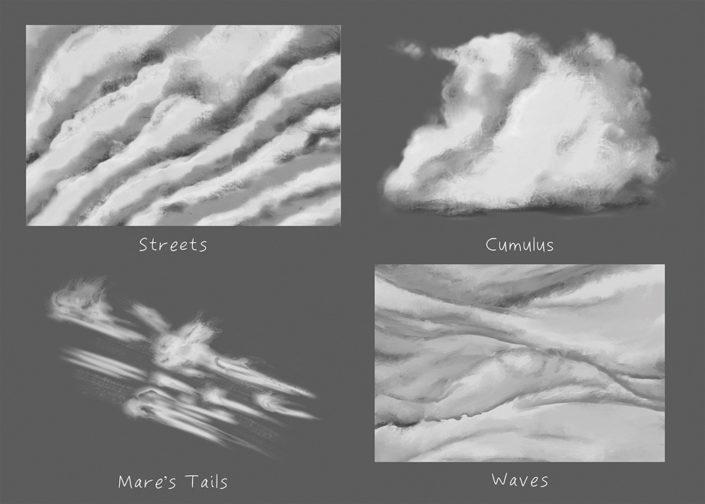 Just like on the Earth, Mars has many different shapes of clouds from organized streets of clouds to cumulus (or “heap”) clouds, cirrus-like mares’ tails, and even some wavy clouds that appear to climb up and over invisible hills in the sky over the course of a few minutes. Credit: Michelle D. Parsons